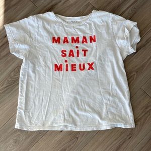 Claire V x Every Mother Counts T-shirt M